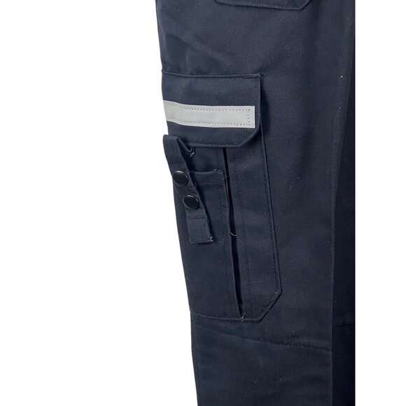 Horace Small Tactical Professional Cargo Work New Pants Sz 16R Navy Cotton Blend - Picture 5 of 13